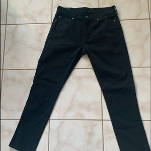 Mens Abercrombie and Fitch Black Jeans